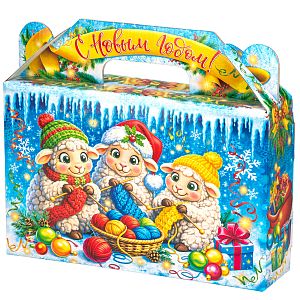 Новогодний подарок Барашки - тройняшки